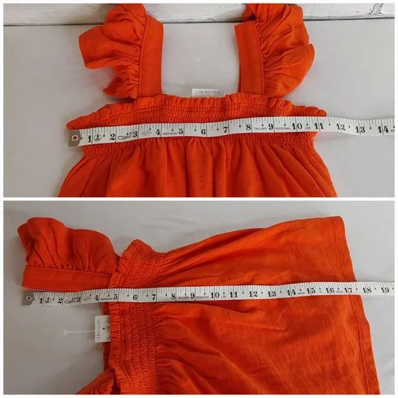 CREWCUTS RUFFLE SLEEVE TOP - Picture 10 of 13